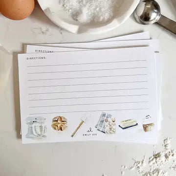 Emily Lex Studio Baking Recipe Cards