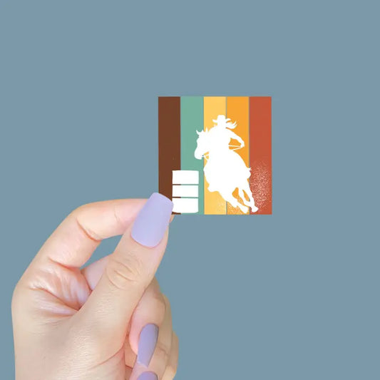 Horse Fund Designs - Barrel Racer Sticker