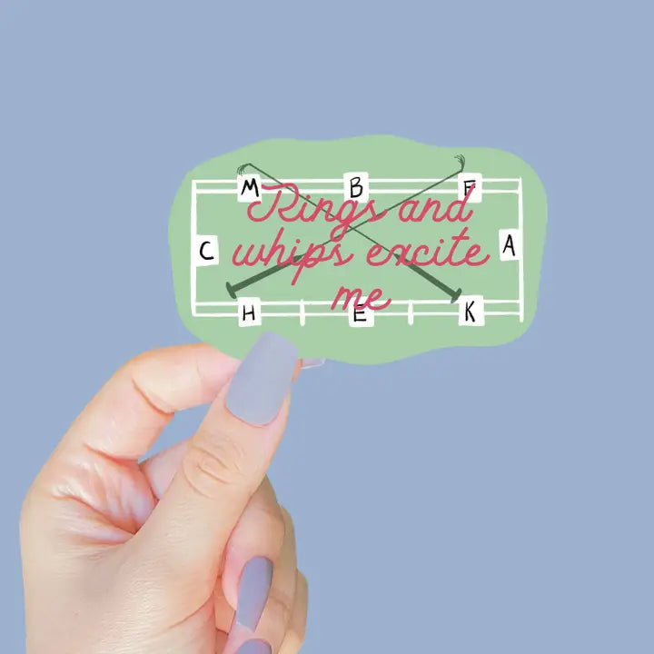 Horse Fund Designs - Rings and Whips