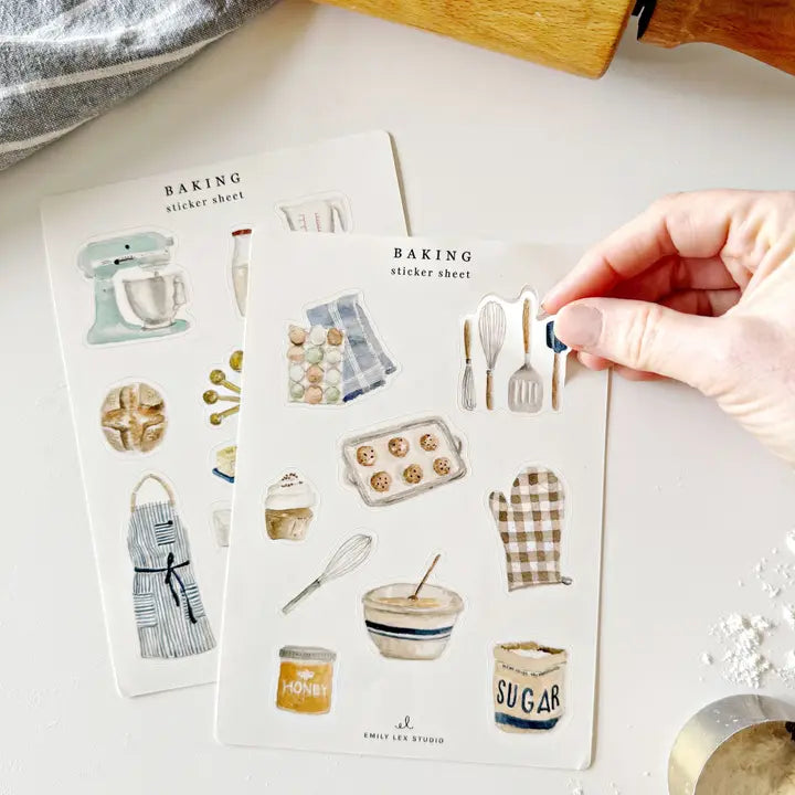 Emily Lex Studio Baking Stickers