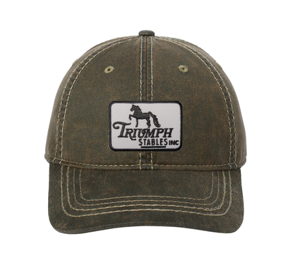 Triumph Pigment Print Distressed hat
