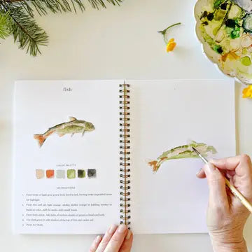 Emily Lex Studio Camping Watercolor Workbook